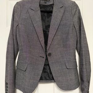 Express Black and Gray Blazer